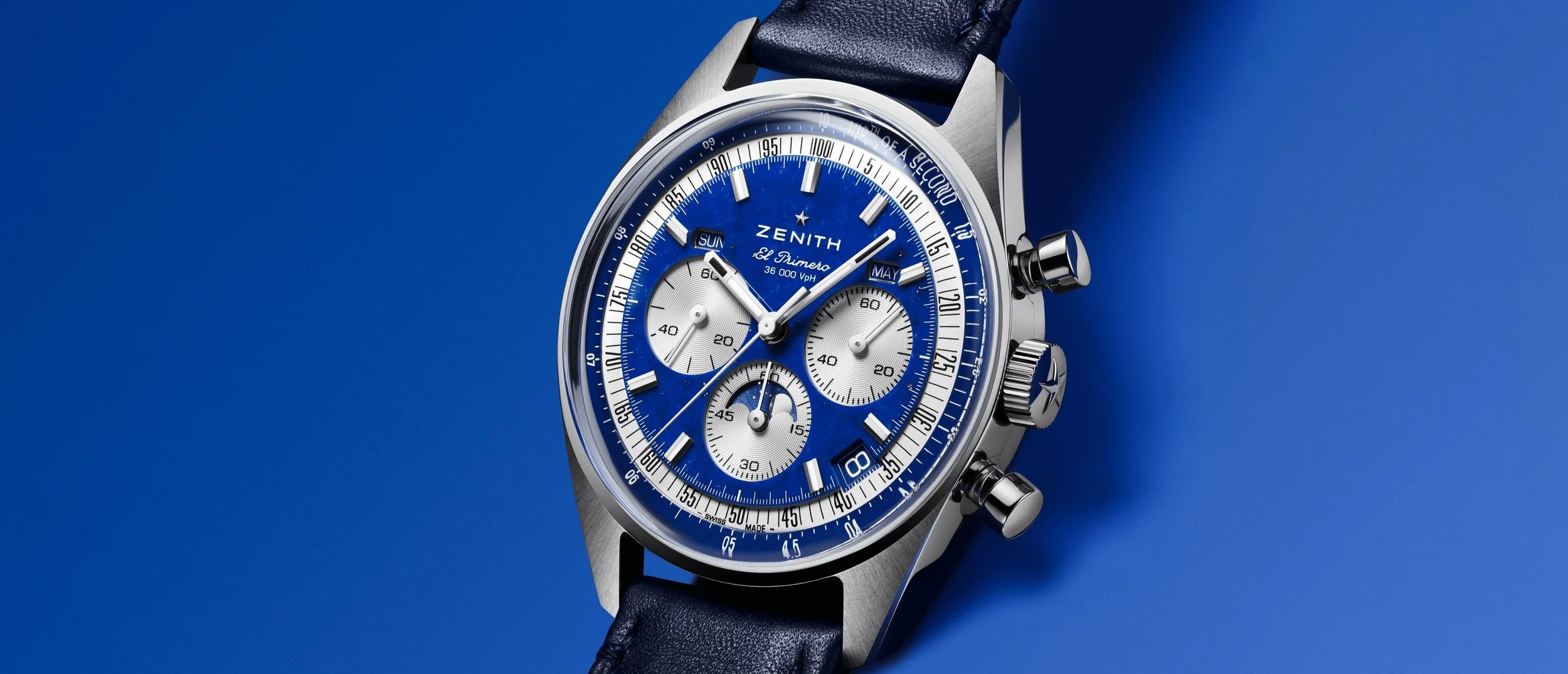 その他 AL-MEISTER PLUSTER Zenith Chronomaster Triple Calendar Lapis Lazuli — Watch Brothers